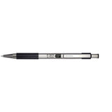 Zebra F-301 Black Retractable Ball Point Pen 1 pk, Pack of 12