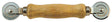 Make-2-Fit P 7508 Standard-Duty Screen Rolling Tool, Steel Blade, Wood Handle