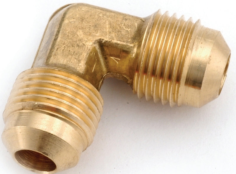 Anderson Metals 754055-06 Tube Elbow, 3/8 in, Flare, 90 deg Angle, Brass, 1000 psi Pressure