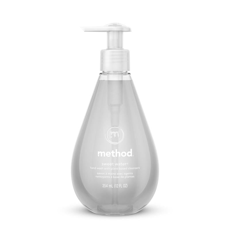 Method Sweet Water Scent Gel Hand Wash 12 oz, Pack of 6