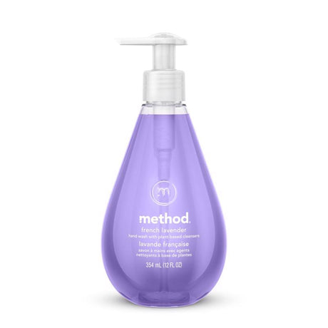 Method French Lavender Scent Gel Hand Wash 12 oz, Pack of 6