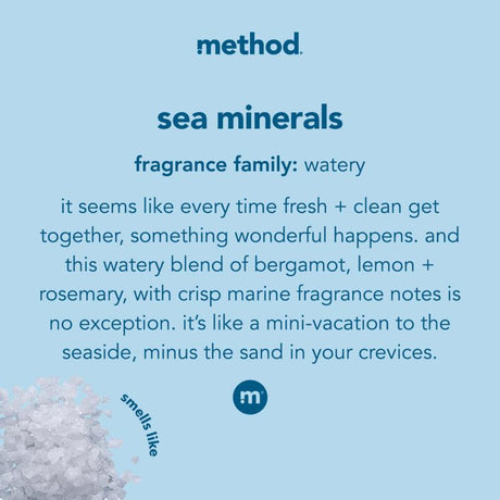Method Sea Mineral Scent Foam Hand Wash 10 oz, Pack of 6