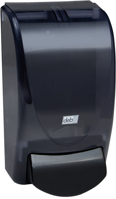 North American Paper 91106 Soap Dispenser, 1 L Capacity, ABS, Transparent Black