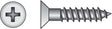 HILLMAN No. 12 X 2 in. L Phillips Zinc-Plated Coarse Wood Screws 100 pk