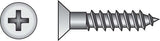HILLMAN No. 12 X 2 in. L Phillips Zinc-Plated Coarse Wood Screws 100 pk