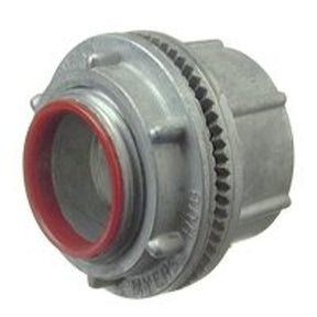 Halex 16325B Rigid Watertight Conduit Hub, 2-1/2 in Hub, Zinc, 2/BX