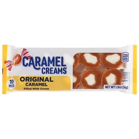 Goetze's Candy Caramel Creams Original Caramels 1.9 oz, Pack of 20