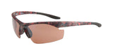 Piranha Camo Program Unisex Camo Frame Brown Lens Sunglasses, Pack of 6