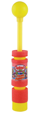 Ja-Ru Splash Foam Pumper Water Toy Soft Foam/Plastic 1 pk, Pack of 12
