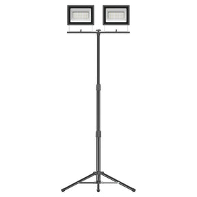 BELL LINK CL-TWL20K Work Light with Tripod, 120 V, 170 W, 2-Lamp, LED Lamp, 20,000 Lumens