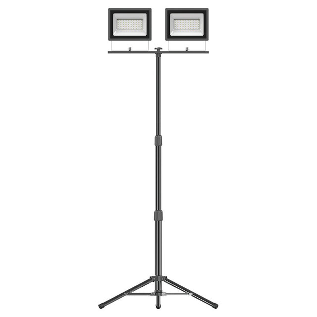 BELL LINK CL-TWL20K Work Light with Tripod, 120 V, 170 W, 2-Lamp, LED Lamp, 20,000 Lumens