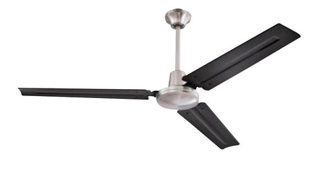 Westinghouse Jax Series 7800300 Ceiling Fan, 3-Blade, Black Blade, Steel Blade, 4-Speed