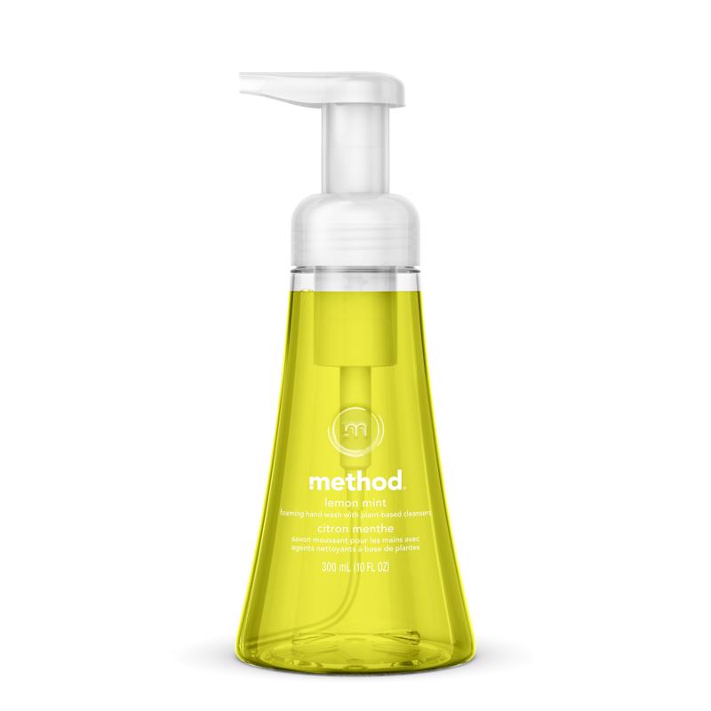 Method Lemon Mint Scent Foam Hand Wash 10 oz, Pack of 6