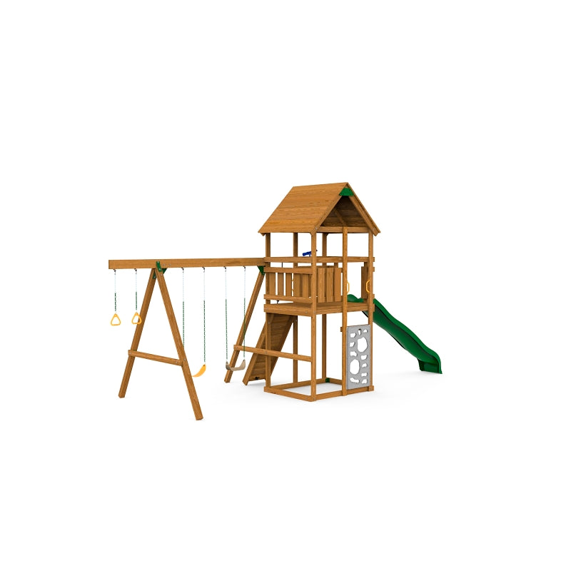 Playstar PS 7716 Build It Yourself Playset Kit, Specifications: 18 sq-ft Play Deck, 12 Activities