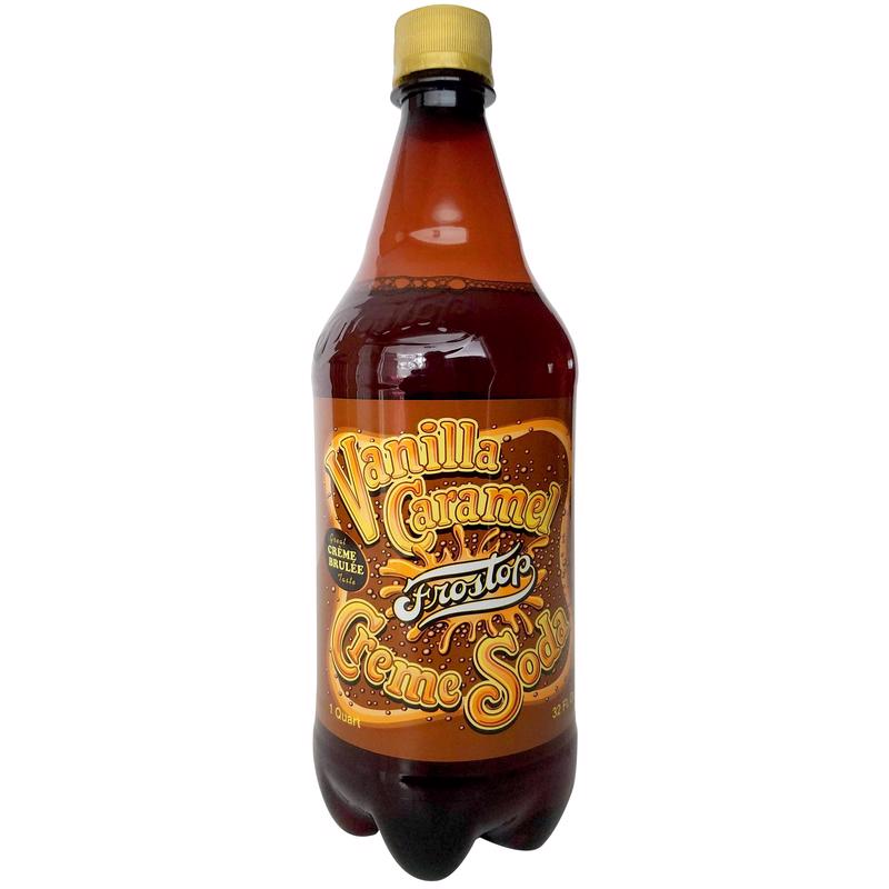 Frostop Vanilla Caramel Creme Soda 32 oz 1 pk, Pack of 15