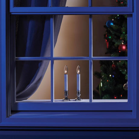 Celebrations Incandescent Assorted Flickering Candolier 9 in., Pack of 48