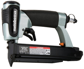 Metabo HPT NP35AM Micro Pin Nailer, 100 Magazine, 90 deg Collation, Strip Collation, 0.02 scfm Air
