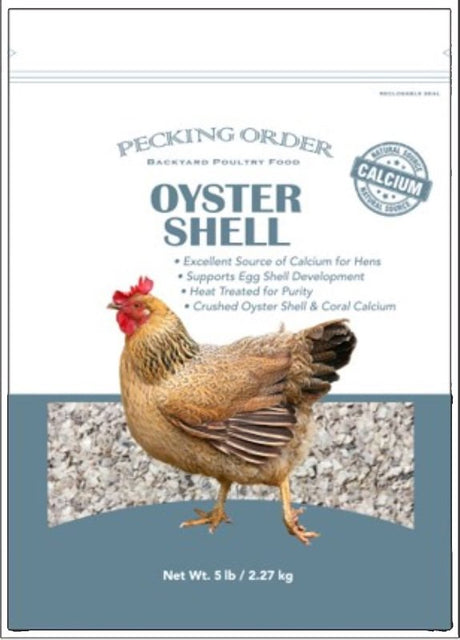 Pecking Order 9688 Chicken Supplement, 18 Weeks and Up Lifestage, 5 lb Bag