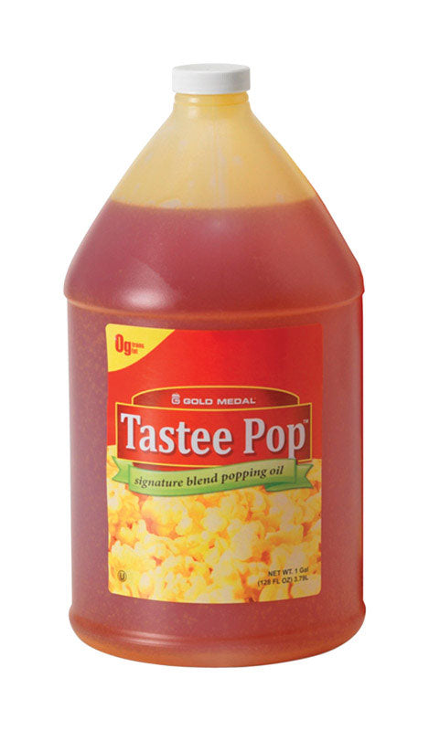 Gold Medal Tastee Pop Popcorn Oil 1 gal Jug, Pack of 4