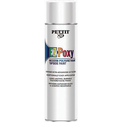 Pettit 3175A Ez-Poxy Polyurethane Topside Finish, 20 oz. Aerosol, White