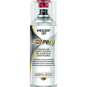 Pettit 3238SP ProPoxy Acrylic Urethane Topside Paint Aerosol, Mauritius Blue