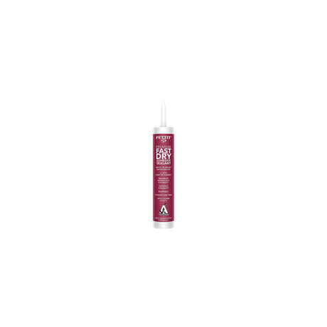 Pettit 6005C Anchortech Premium Fast Dry Adhesive Sealant, 10.1 oz., White