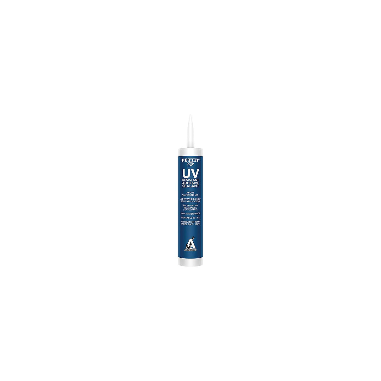 Pettit 6010C Anchortech UV Resistant Adhesive Sealant, 10.1 oz., White