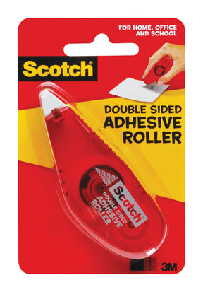 3M Scotch 312 in. L X 1/4 in. W Adhesive Roller, Pack of 6
