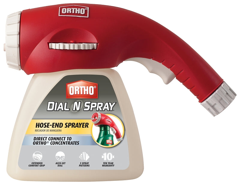 Ortho Dial 'N Spray 084101010 Hose End Sprayer, Liquid, Spray Application