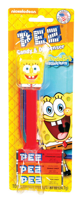 PEZ Assorted Candy and Dispenser 0.87 oz, Pack of 12