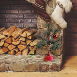 Rednek Multicolored Plunger Christmas Tree 15 in., Pack of 12