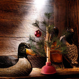 Rednek Multicolored Plunger Christmas Tree 15 in., Pack of 12