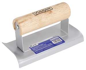 Vulcan 16920-3L Concrete Hand Groover, 6 in L Blade, 3 in W Blade, 1/2 in Lip, 1/4 in Lip Radius