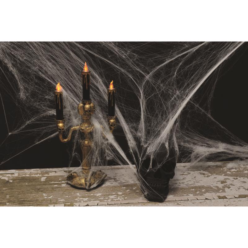 Fun World 11 in. Spider Web Halloween Decor