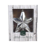 Celebrations Incandescent Assorted Mercury Star Tree Topper 10 in., Pack of 6