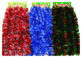 FC Young 12 ft. L Wide Tinsel Christmas Garland, Pack of 6