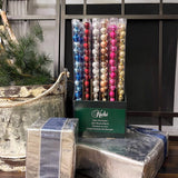 Christmas by Krebs Assorted Ball Tube Ornament, Pack of 18