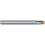 Southwire Armorlite 68583401 Armored Cable, 12 AWG Cable, 3 -Conductor, 250 ft L, Copper Conductor