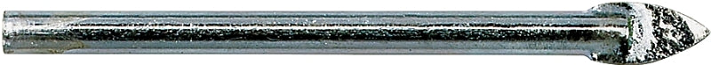 Irwin POWER-GRIP 50516 Masonry Drill Bit, 1/4 in Dia, Straight Shank