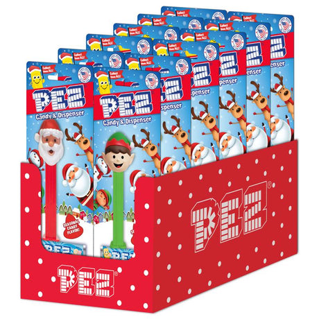 PEZ Assorted Candy and Dispenser 0.87 oz, Pack of 12