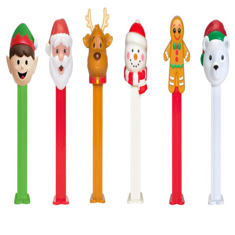 PEZ Assorted Candy and Dispenser 0.87 oz, Pack of 12