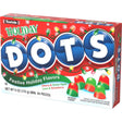 Dots Christmas Cherry, Lime & Vanilla Gumdrops 6 oz, Pack of 12