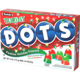 Dots Christmas Cherry, Lime & Vanilla Gumdrops 6 oz, Pack of 12
