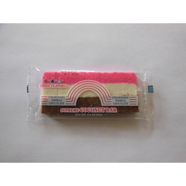 Crown Supreme Strawberry, Vanilla, Chocolate Chocolate Bar 2 oz, Pack of 24
