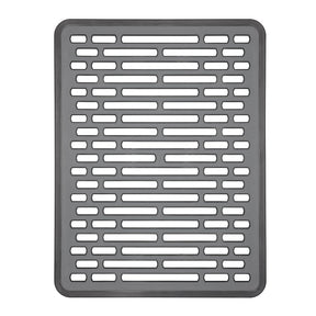 Good Grips 13190530 Sink Mat, 16 in L, 12-1/4 in W, 1/2 in Thick, TPE, Gray