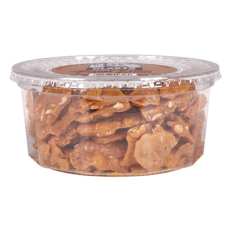 Claeys Old Fashioned Handmade Peanut Brittle Peanut Brittle 16 oz, Pack of 12