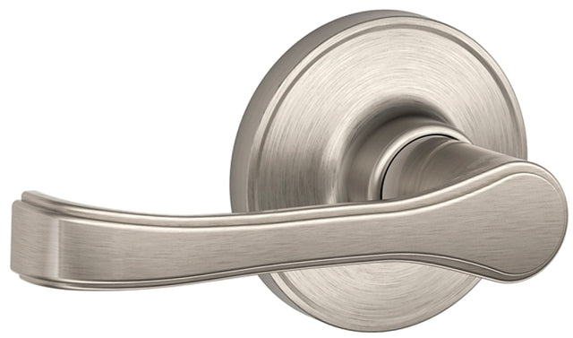 Schlage J Series J170TOR619 Dummy Lever, Mechanical Lock, Satin Nickel, Metal, Residential, 3 Grade, ADA Compliant