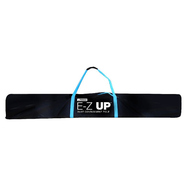 E-Z Up 54731 Dust Containment Pole Bag, Heavy-Duty, 79-23/32 in L, 6-29/32 in W, Polyester, Black
