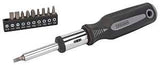 Vulcan SDZ-0320 Ratchet Screwdriver, 7-7/8 in OAL, PP & TPR Handle, Magnetic