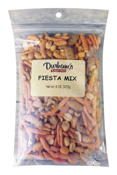 Durhams Spicy Peanuts, Sesame, Pretzels Snack Mix 8 oz Bagged, Pack of 12